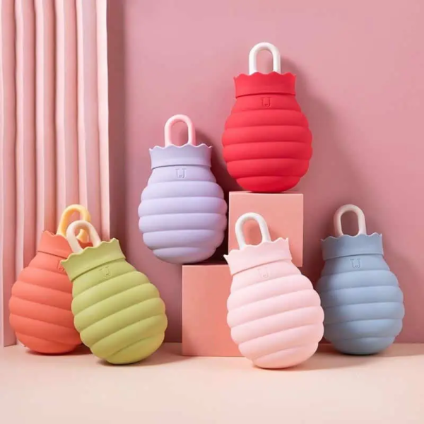 Bouillotte micro-onde - Ronde verte