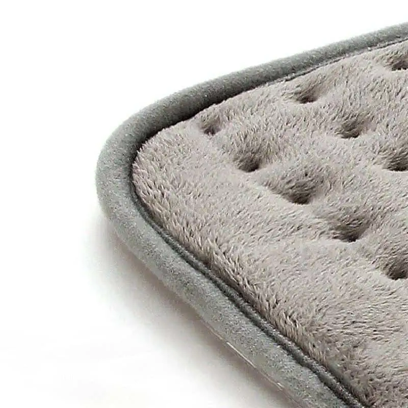 Couverture chauffante - Compresse dos grise