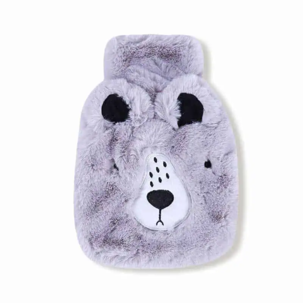 Bouillotte peluche - Ours gris