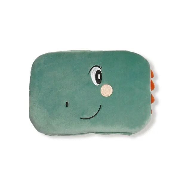 Bouillotte électrique - Dinosaure vert