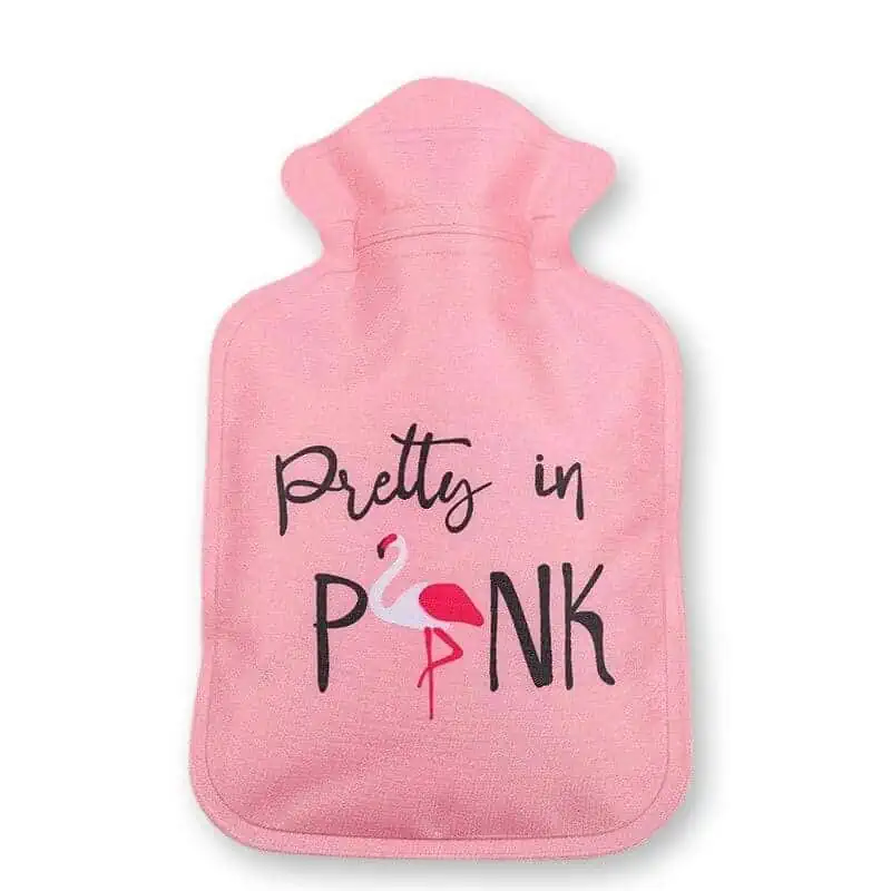 Bouillotte à Eau - "Pretty in pink"