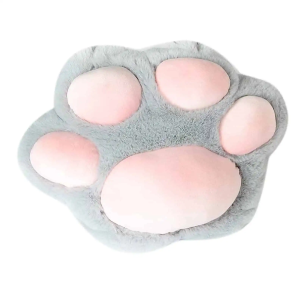 Bouillotte Peluche - Patte de Chat Gris