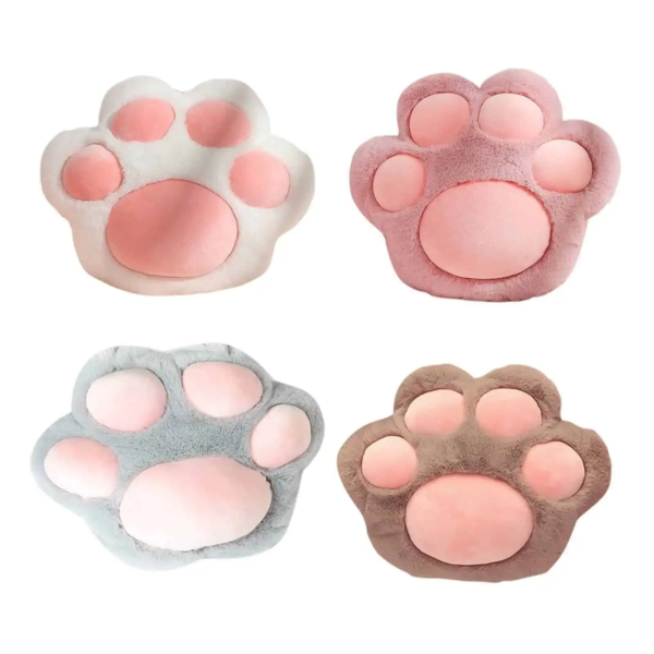 Bouillotte Peluche - Patte de Chat Gris