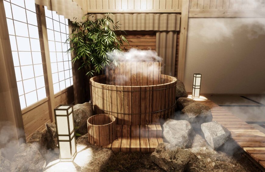 les bienfaits du bain japonais yuzuyu